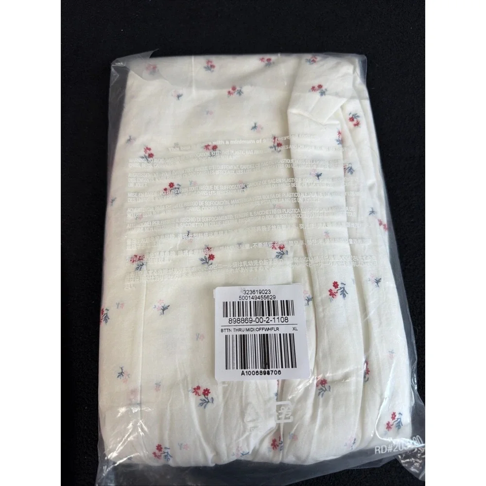 Gap Kids Girls Ruched Dress Dress Lemon Print XL(12) AOP 895056